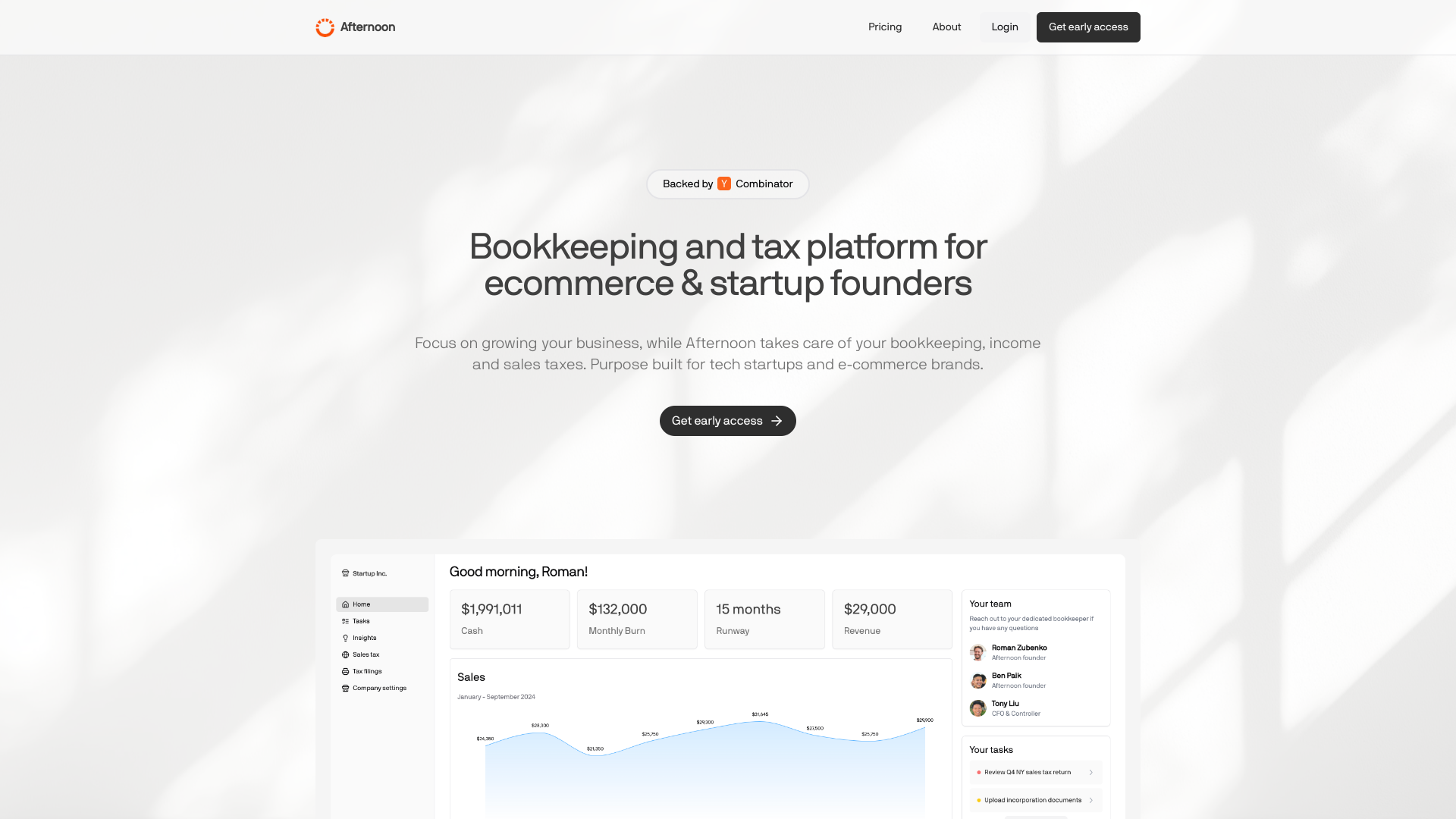 Screenshot of Afternoon