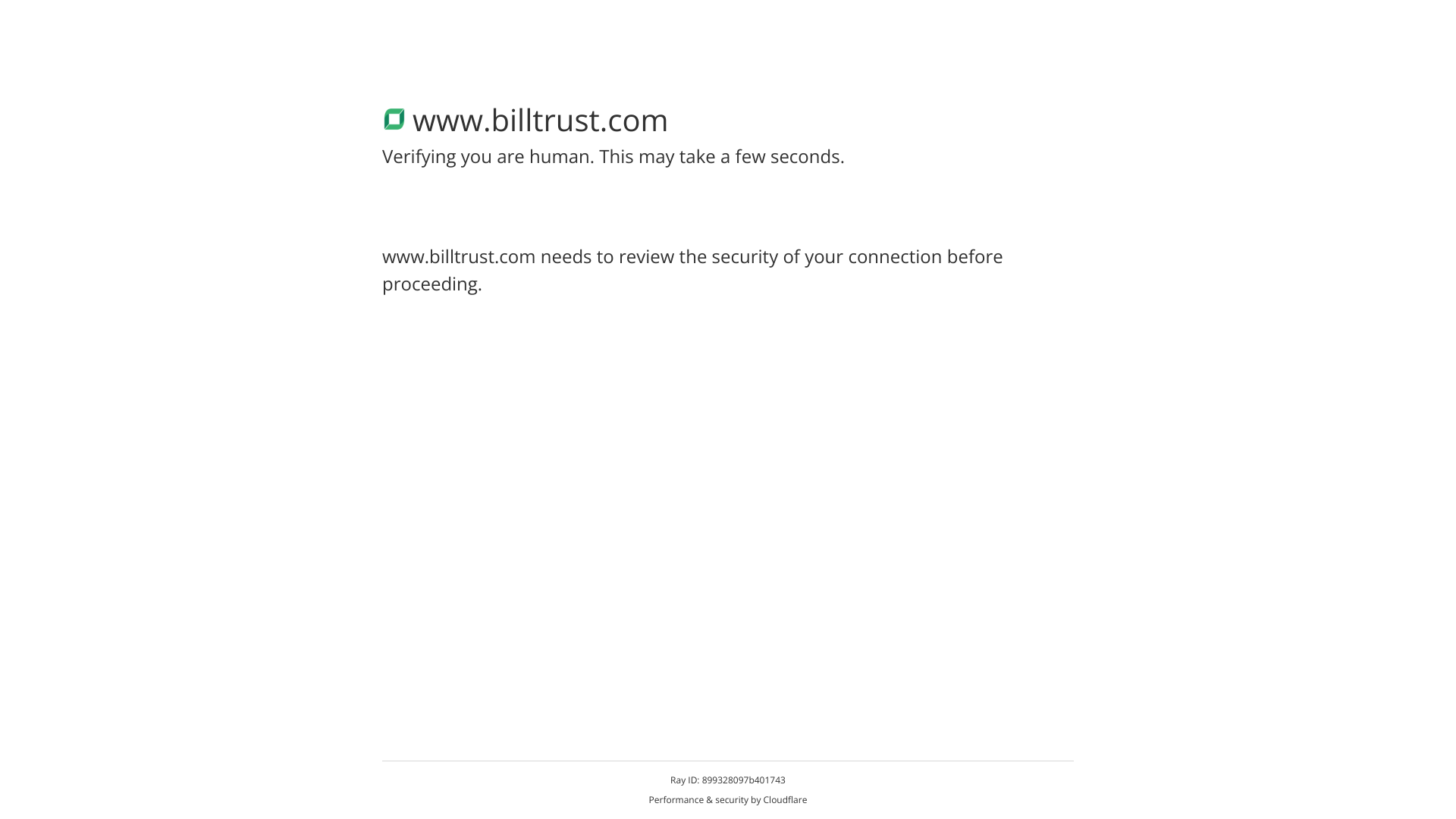 Screenshot of Billtrust