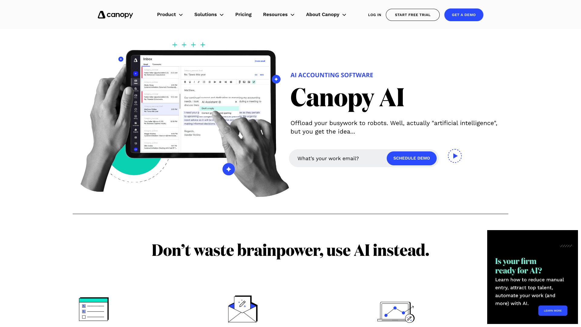 Screenshot of Canopy