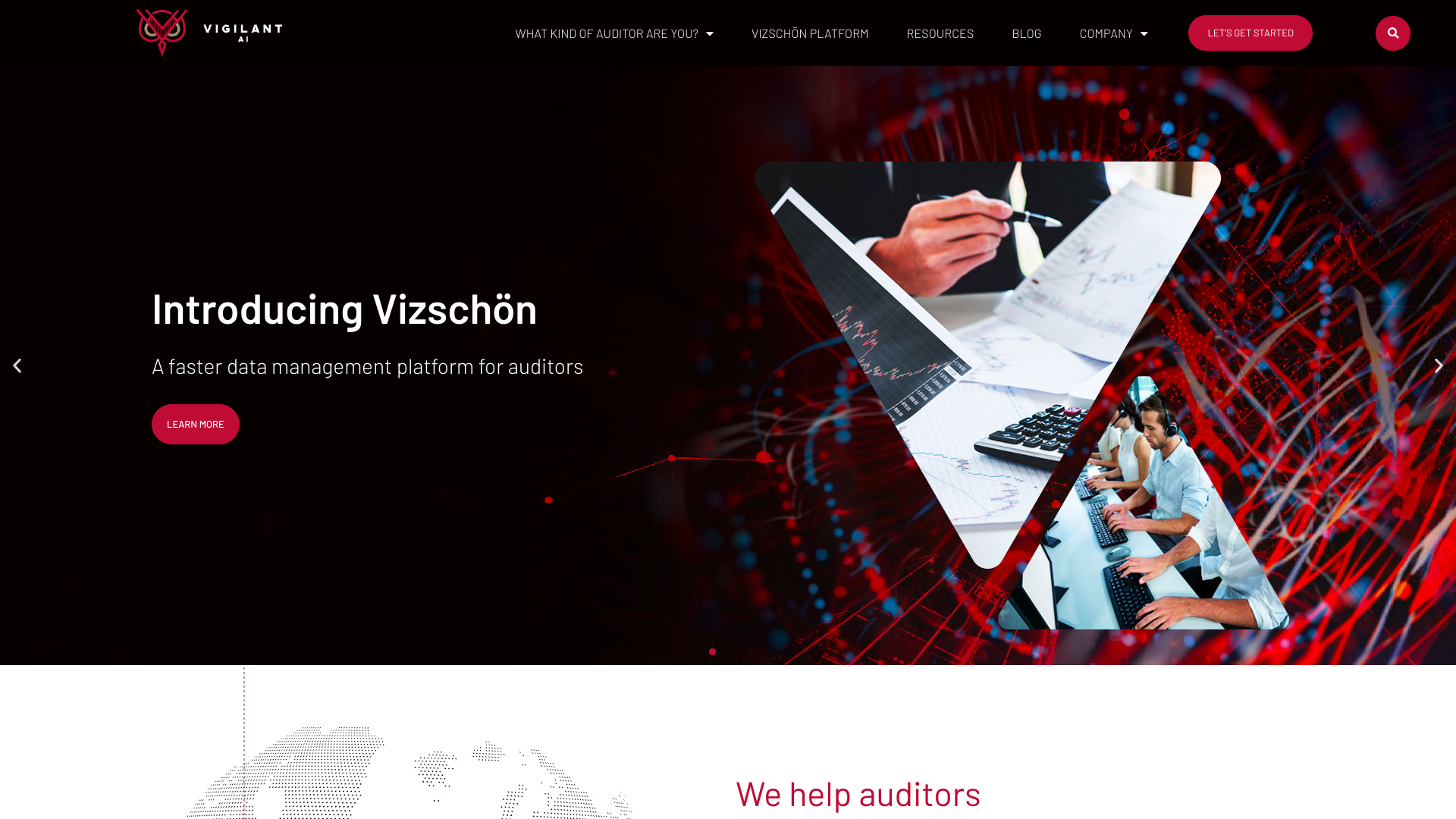 Screenshot of Vigilant AI